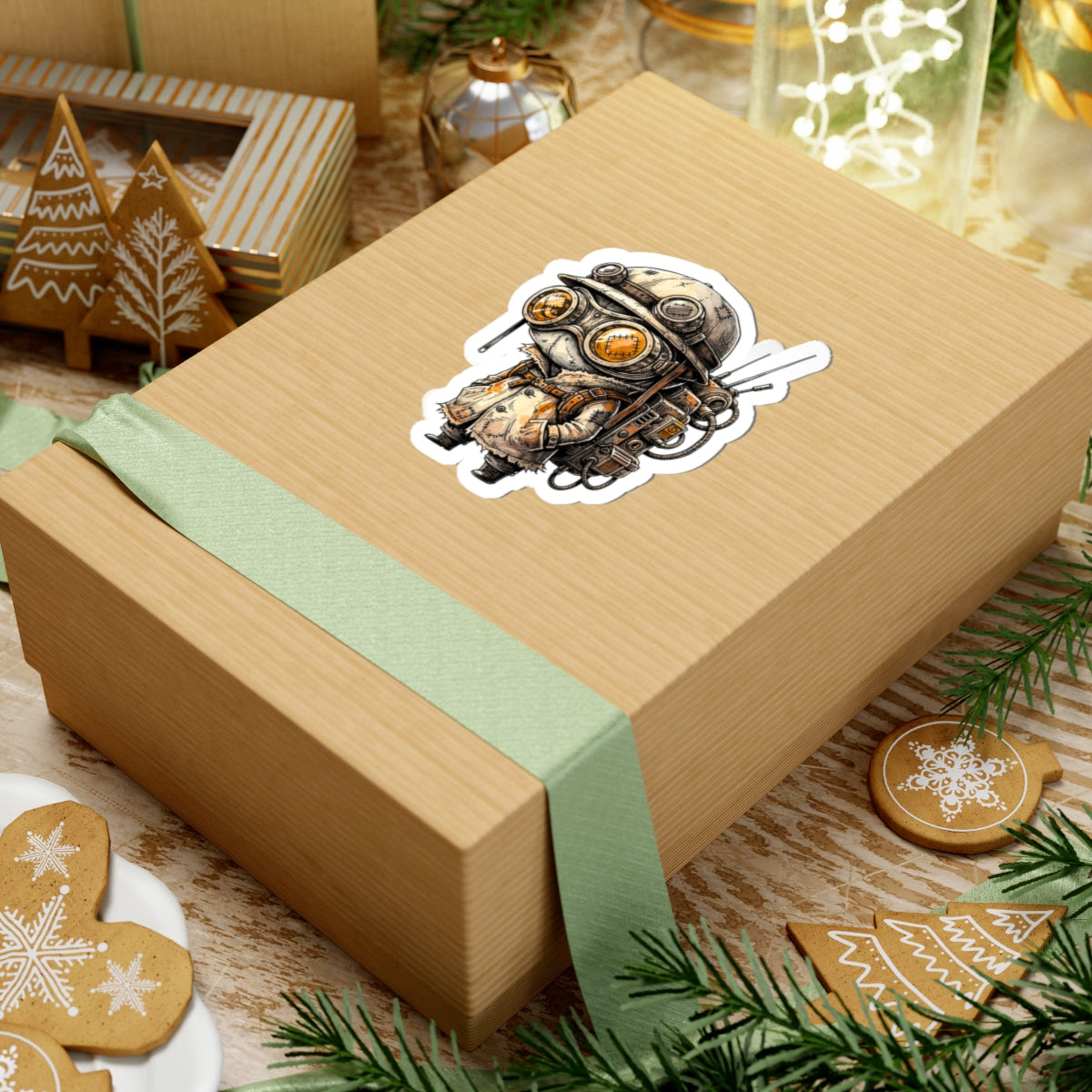 Wasteland Bros – CeeBee Sticker | Keep Going Design Co.