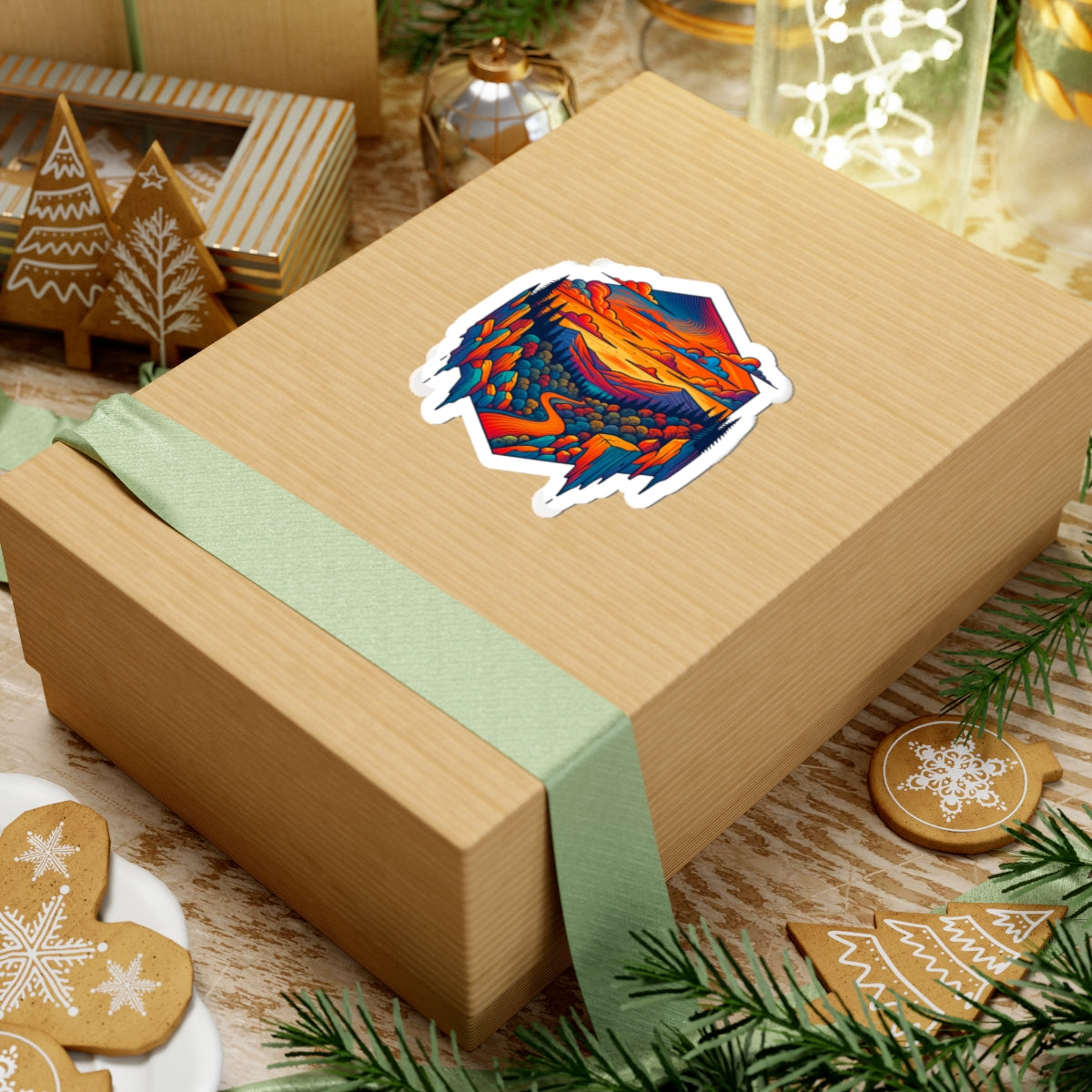 Slipscapes – Sunset Sticker | Keep Going Design Co.