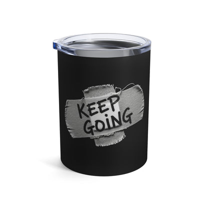 KGD BANDGE - Tumbler 10oz | Keep Going Design Co.