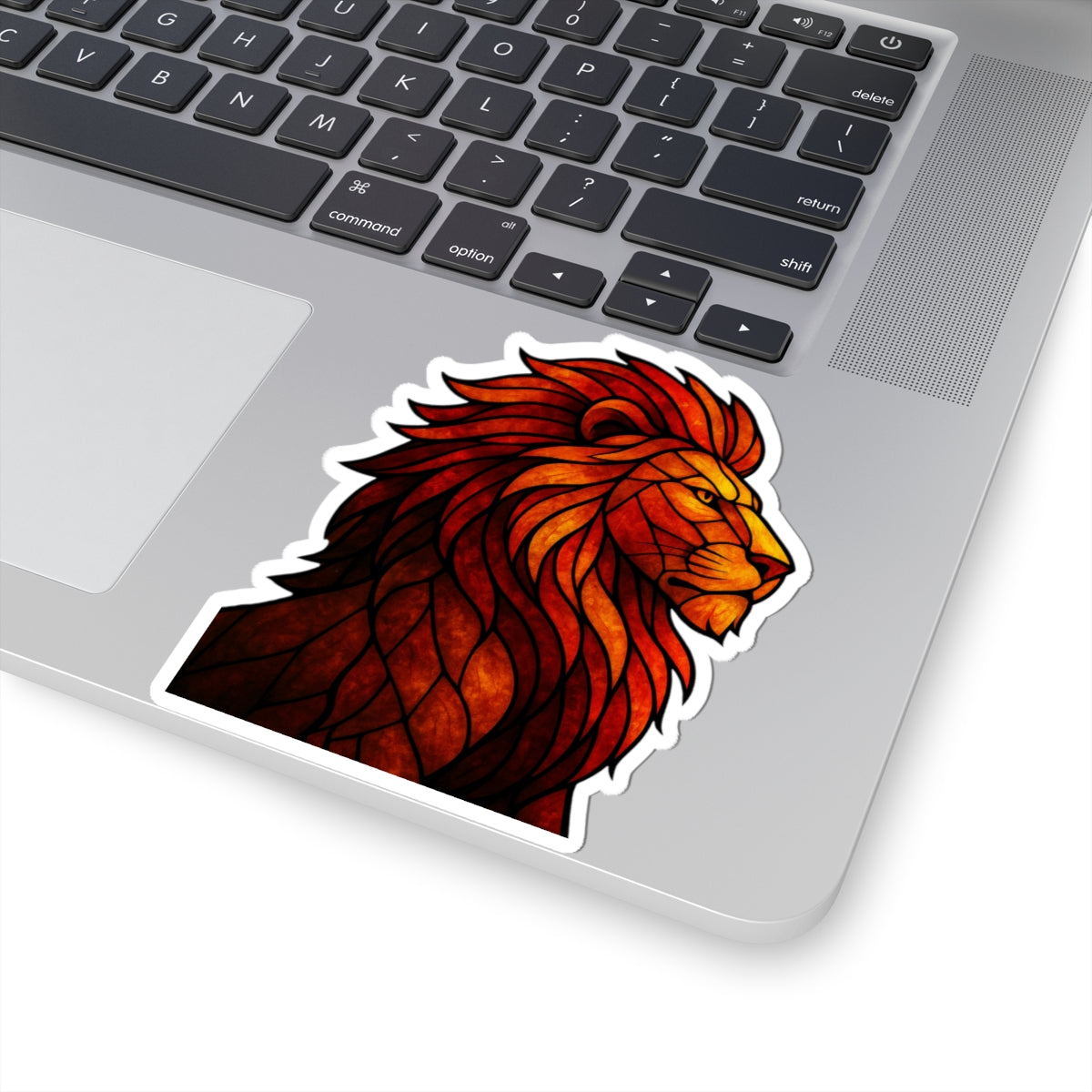 Fractured Nature – Lion Mosaic Sticker | Keep Going Design Co.
