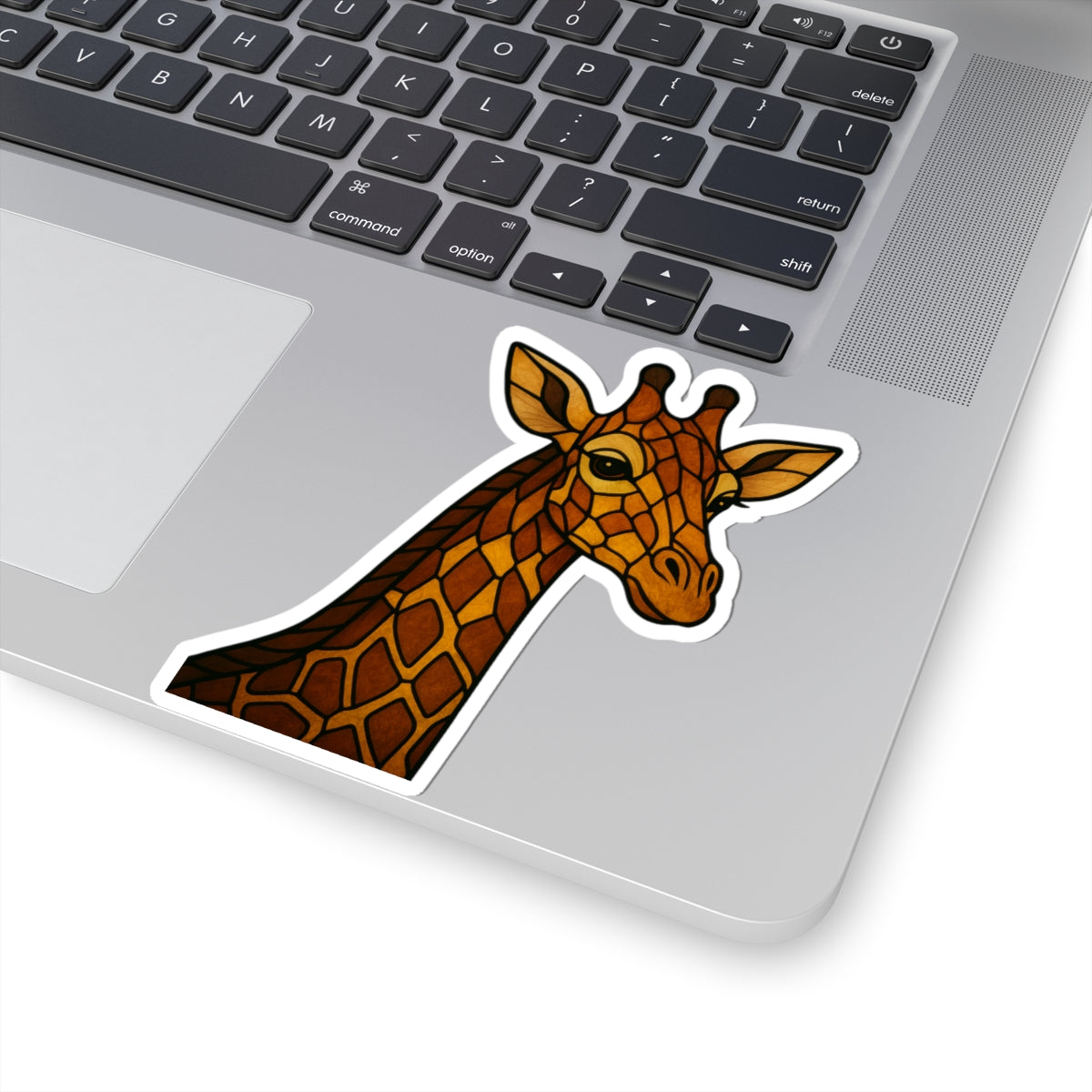Fractured Nature – Giraffe Mosaic Sticker | Keep Going Design Co.