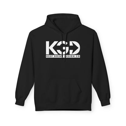 KGD Classic Logo – Clean Monochrome Hoodie | Keep Going Design Co.