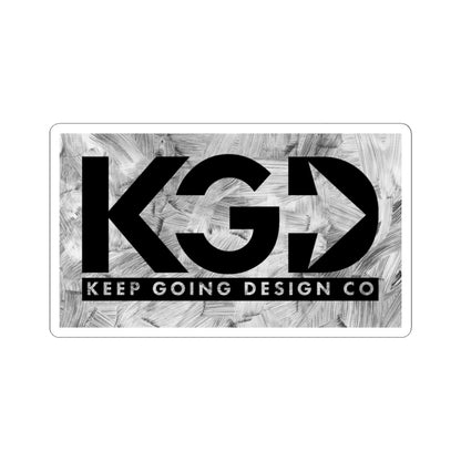 KGD Brushstrokes – Painted Texture Logo Sticker