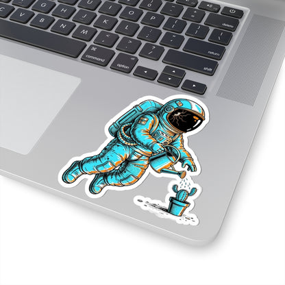 Astro-Nots – Cosmic Cactus Sticker | Keep Going Design Co.