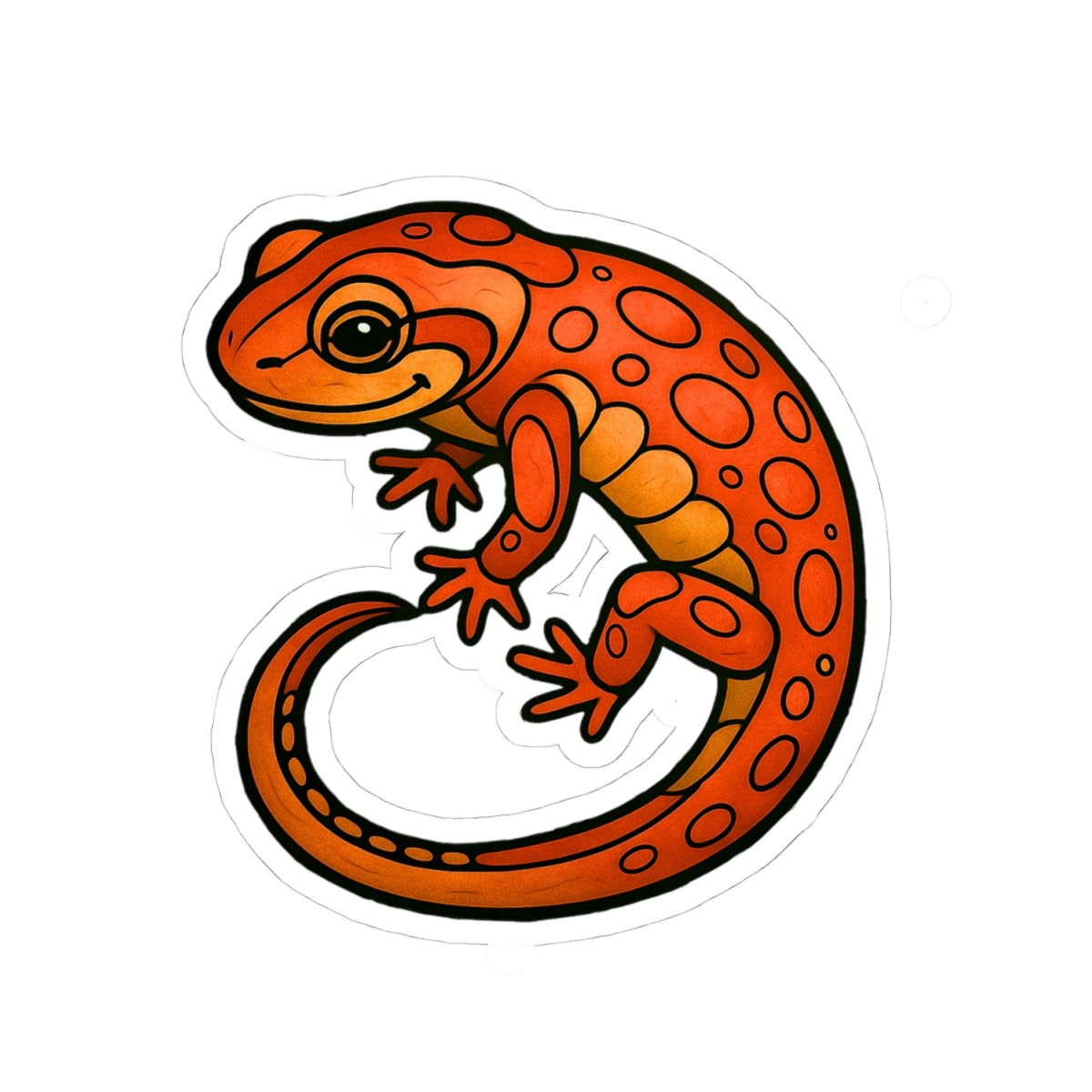 Fractured Nature – Salamander Mosaic Sticker | Keep Going Design Co.