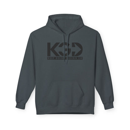 KGD Classic Logo – Clean Monochrome Hoodie | Keep Going Design Co.