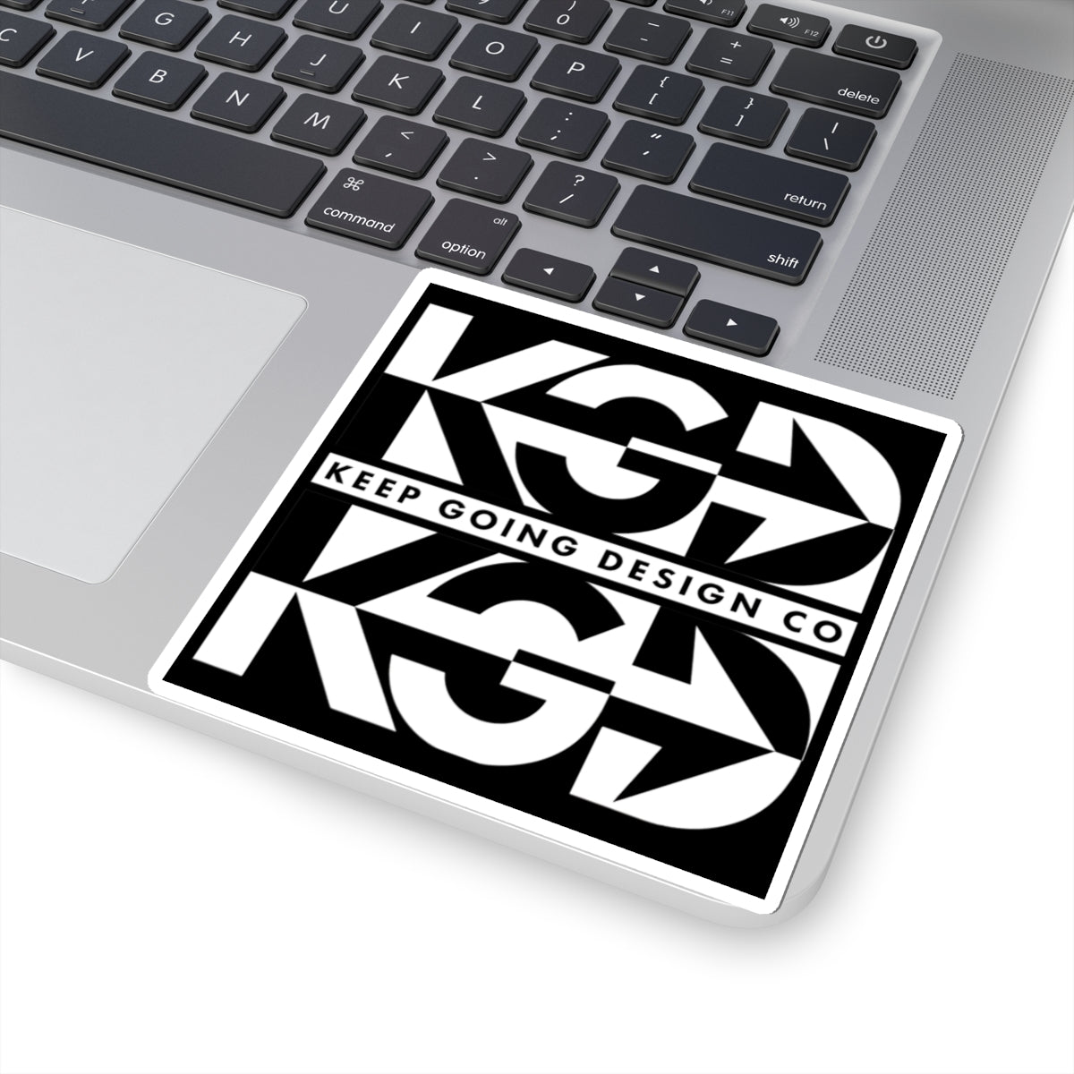 KGD STACKD - Clean Layered Logo Sticker