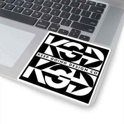 KGD STACKD - Clean Layered Logo Sticker
