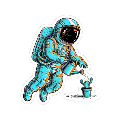 Astro-Nots – Cosmic Cactus Sticker | Keep Going Design Co.