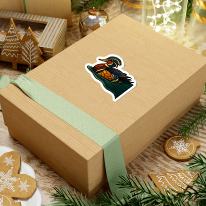 Fractured Nature – Duck Mosaic Sticker | Keep Going Design Co.