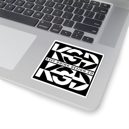 KGD STACKD - Clean Layered Logo Sticker
