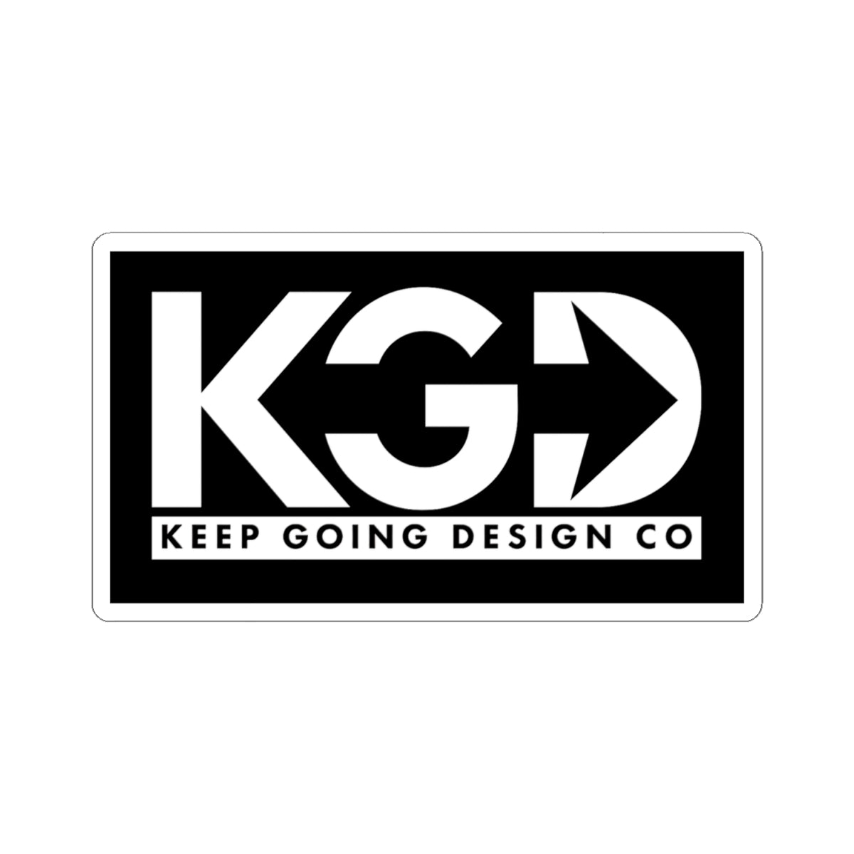 KGD - Classic Logo Sticker