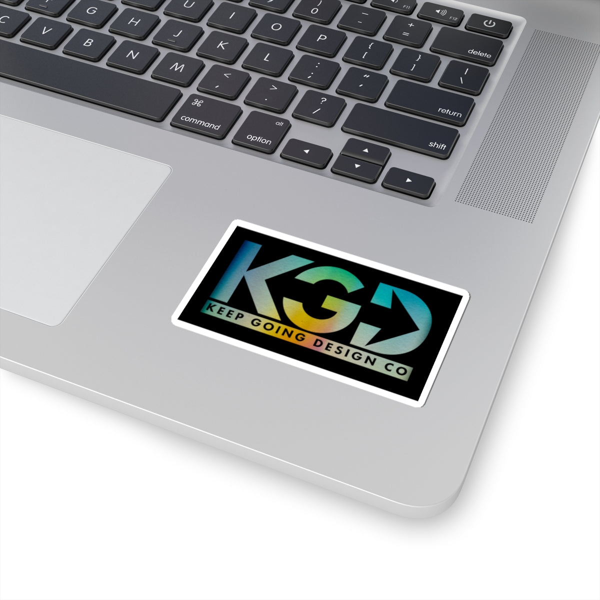 KGD Chromatic – Gradient Logo Sticker