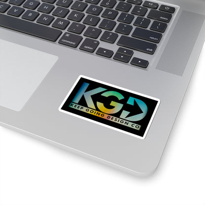 KGD Chromatic – Gradient Logo Sticker
