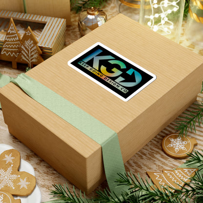 KGD Chromatic – Gradient Logo Sticker