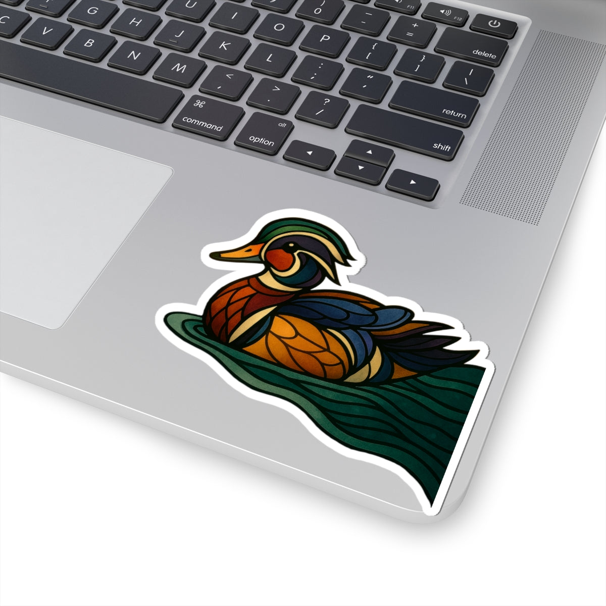 Fractured Nature – Duck Mosaic Sticker | Keep Going Design Co.