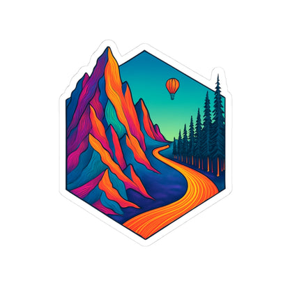 Slipscapes – Balloon Ride Sticker | Keep Going Design Co.