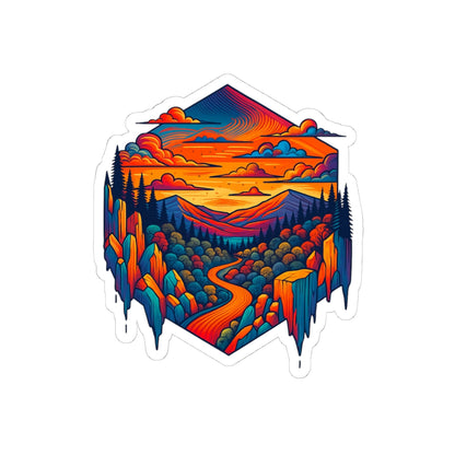 Slipscapes – Sunset Sticker | Keep Going Design Co.