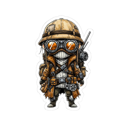 Wasteland Bros – Poppy Sticker | Keep Going Design Co.