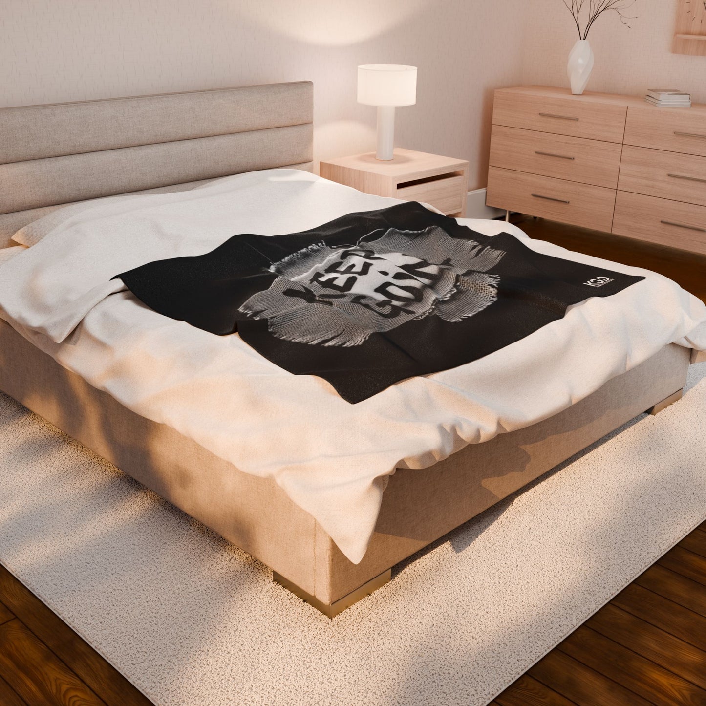 KGC BANDGE Velveteen Plush Blanket | Keep Going Design Co.