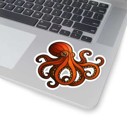 Fractured Nature – Octopus Mosaic Sticker | Keep Going Design Co.