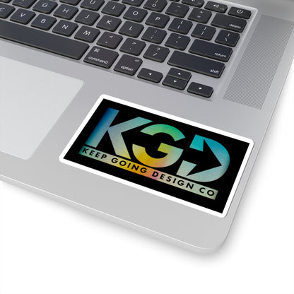 KGD Chromatic – Gradient Logo Sticker