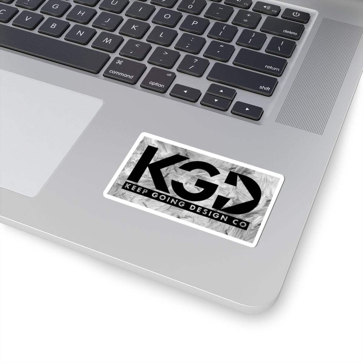 KGD Brushstrokes – Painted Texture Logo Sticker