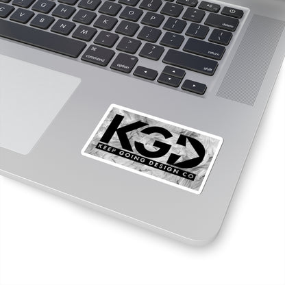 KGD Brushstrokes – Painted Texture Logo Sticker
