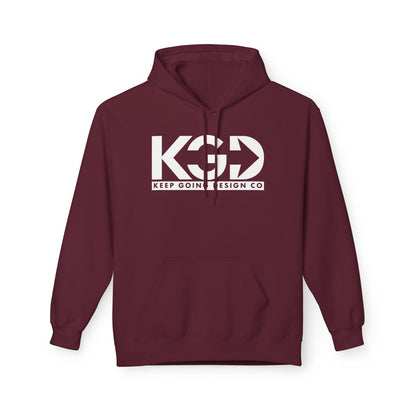 KGD Classic Logo – Clean Monochrome Hoodie | Keep Going Design Co.