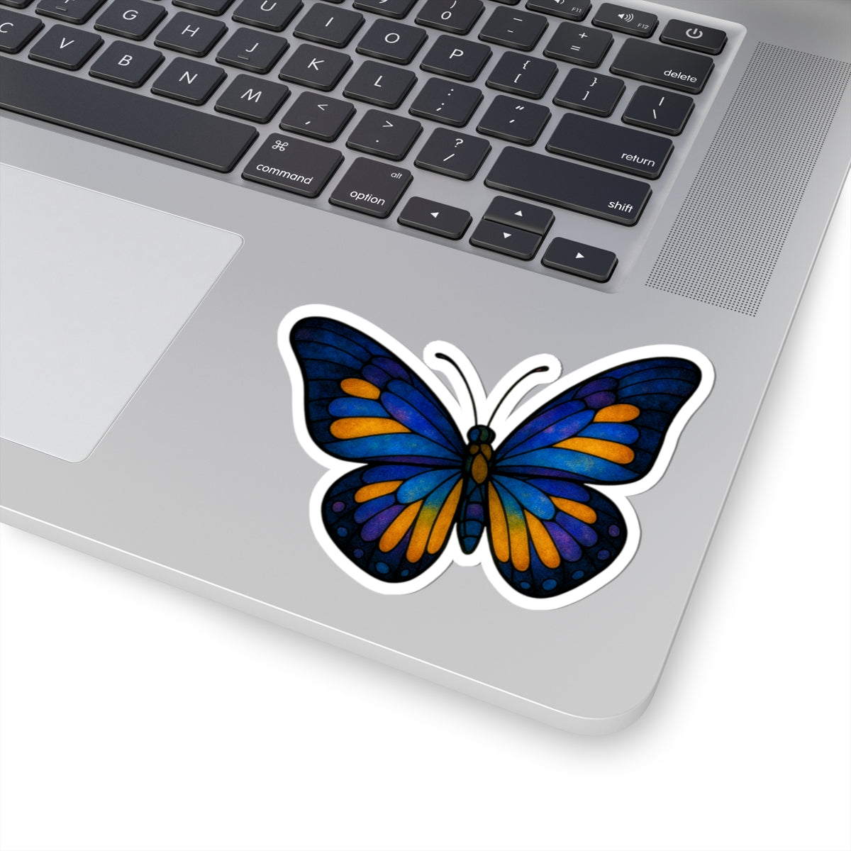 Fractured Nature – Butterfly Mosaic Sticker | Keep Going Design Co.