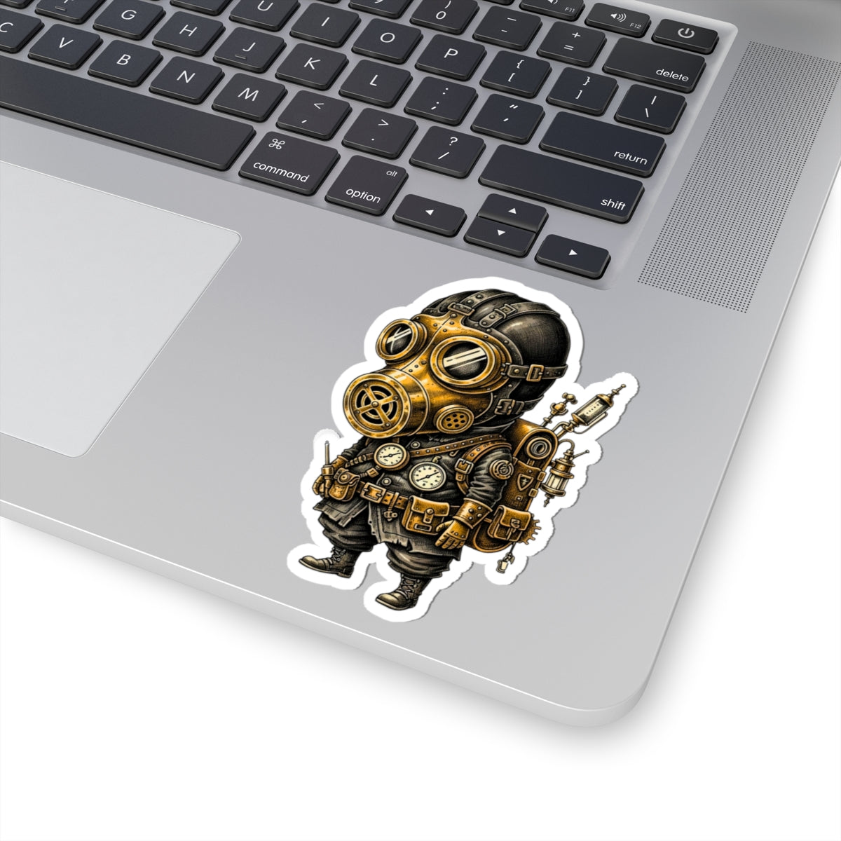 Wasteland Bros – Steamy Steve Sticker | Keep Going Design Co.