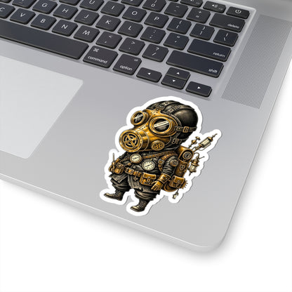 Wasteland Bros – Steamy Steve Sticker | Keep Going Design Co.