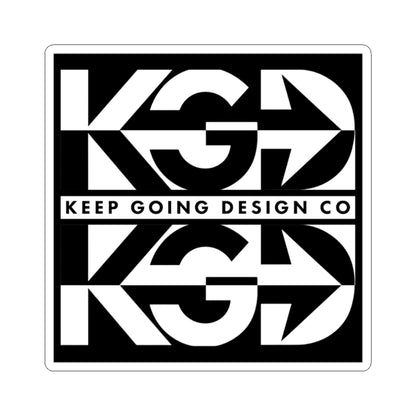 KGD STACKD - Clean Layered Logo Sticker