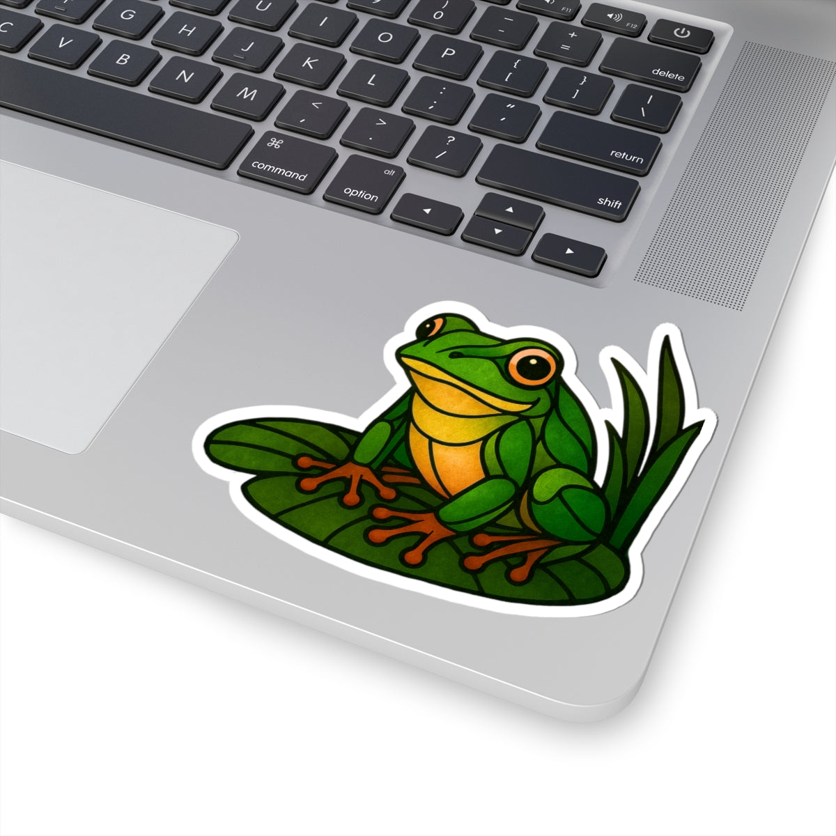 Fractured Nature – Frog Mosaic Sticker | Keep Going Design Co.