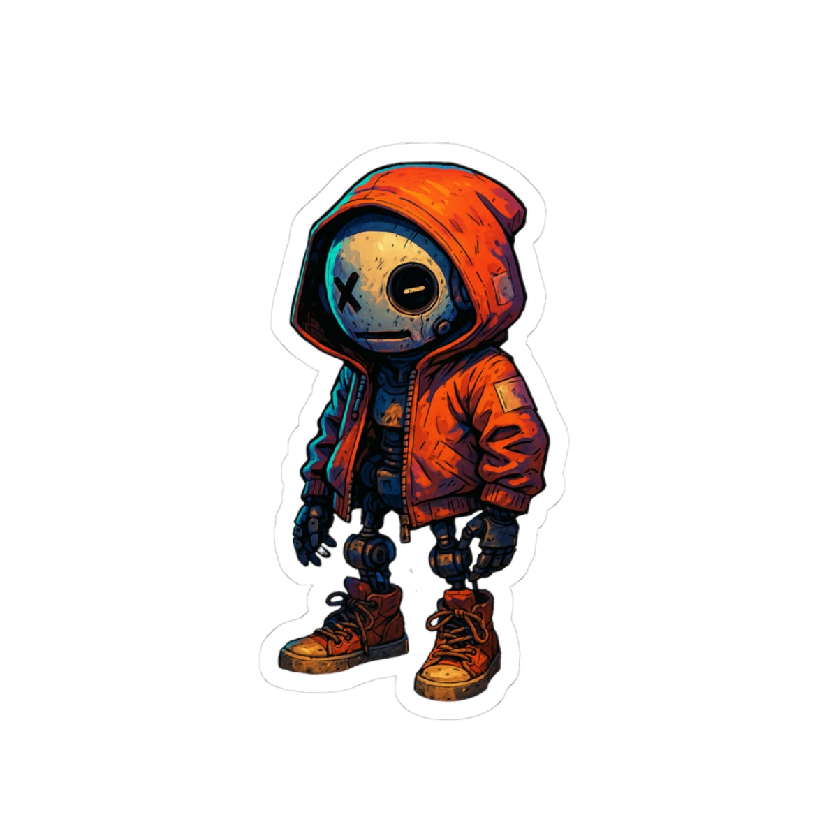 Broken Code – Pixel Sticker | Keep Going Design Co.