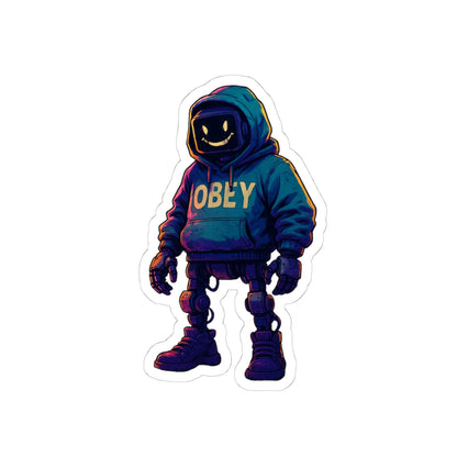Broken Code – Obey Sticker | Keep Going Design Co.